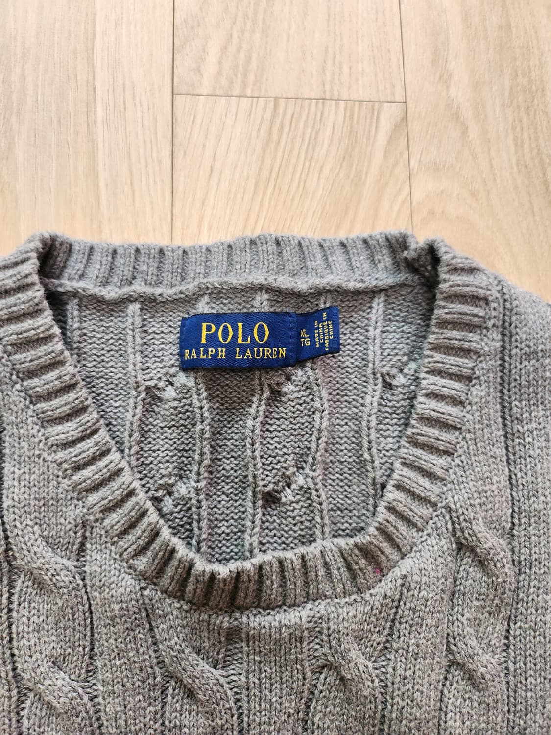 폴로랄프로렌 케이블니트 (XL 상품이미지6