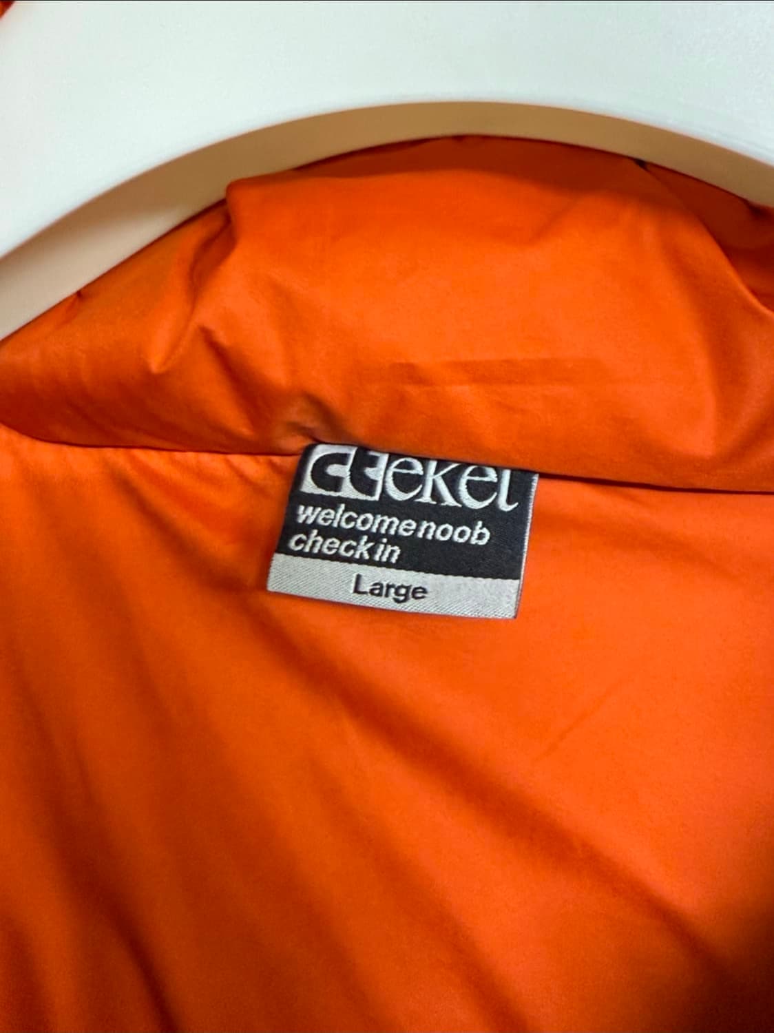 [L] 테켓 tecket dot-com down 닷컴 패딩 브라운 상품이미지4