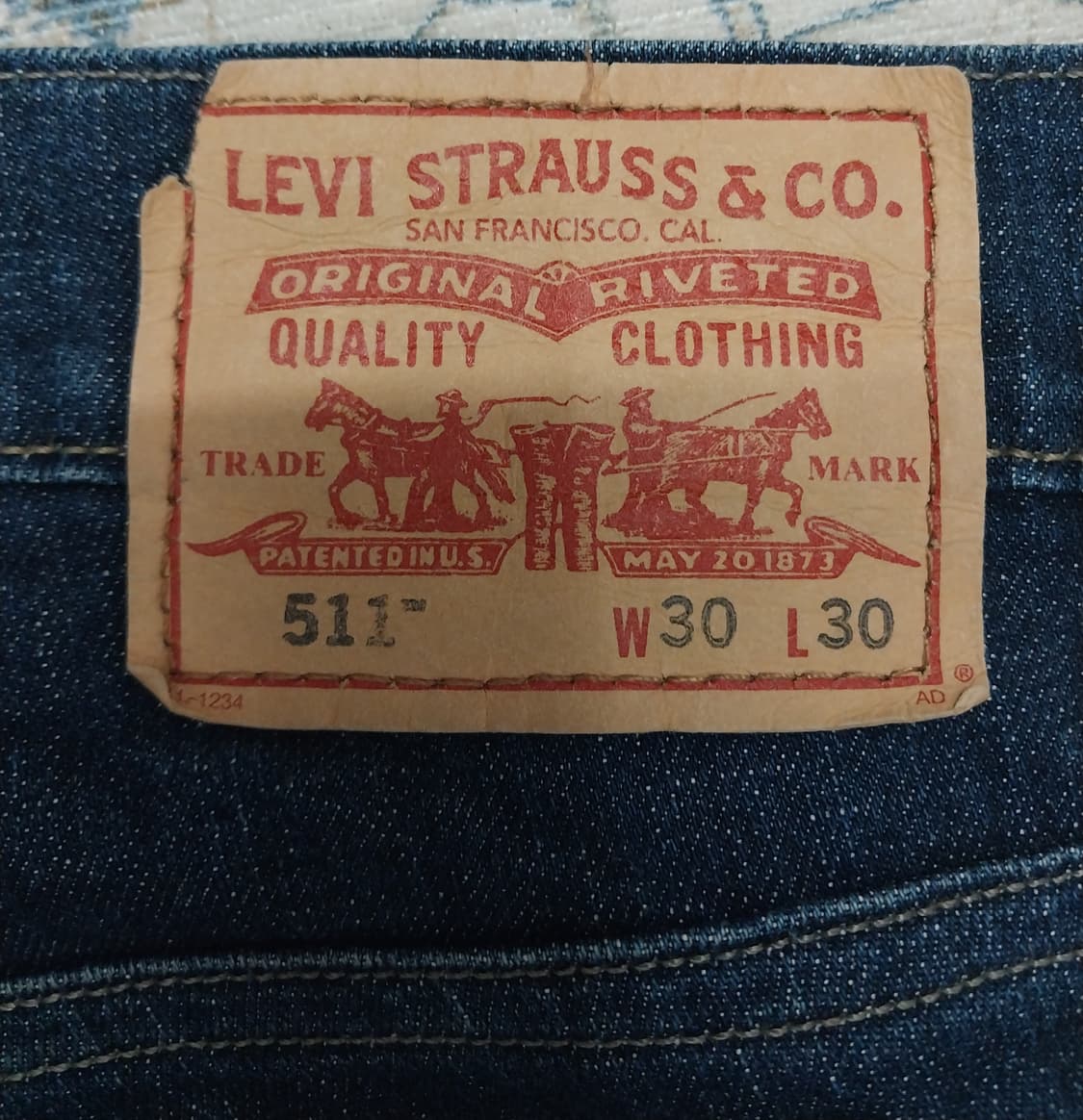 리바이스 511  데님팬츠 30/30 상품이미지5
