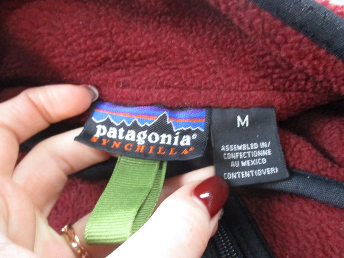 00s 파타고니아 신칠라 버건디/블랙 상품이미지3