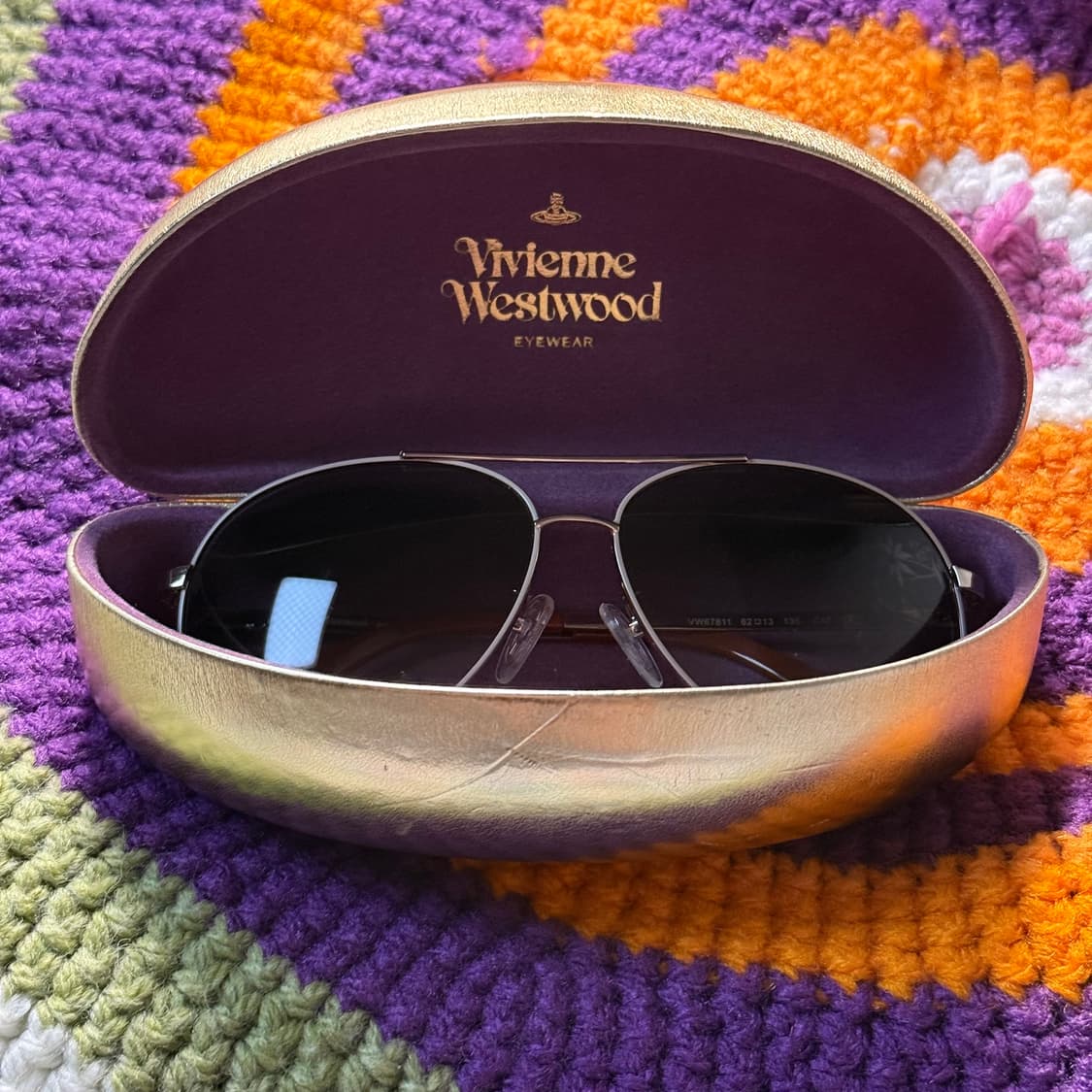 빈티지 비비안웨스트우드 보잉 선글라스 상품이미지3