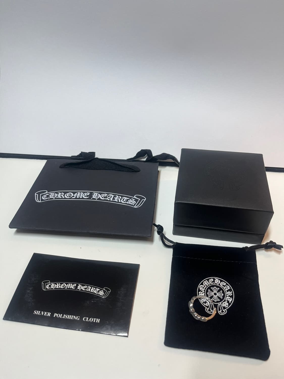 크롬 슬몰 프로랄 링 상품이미지1