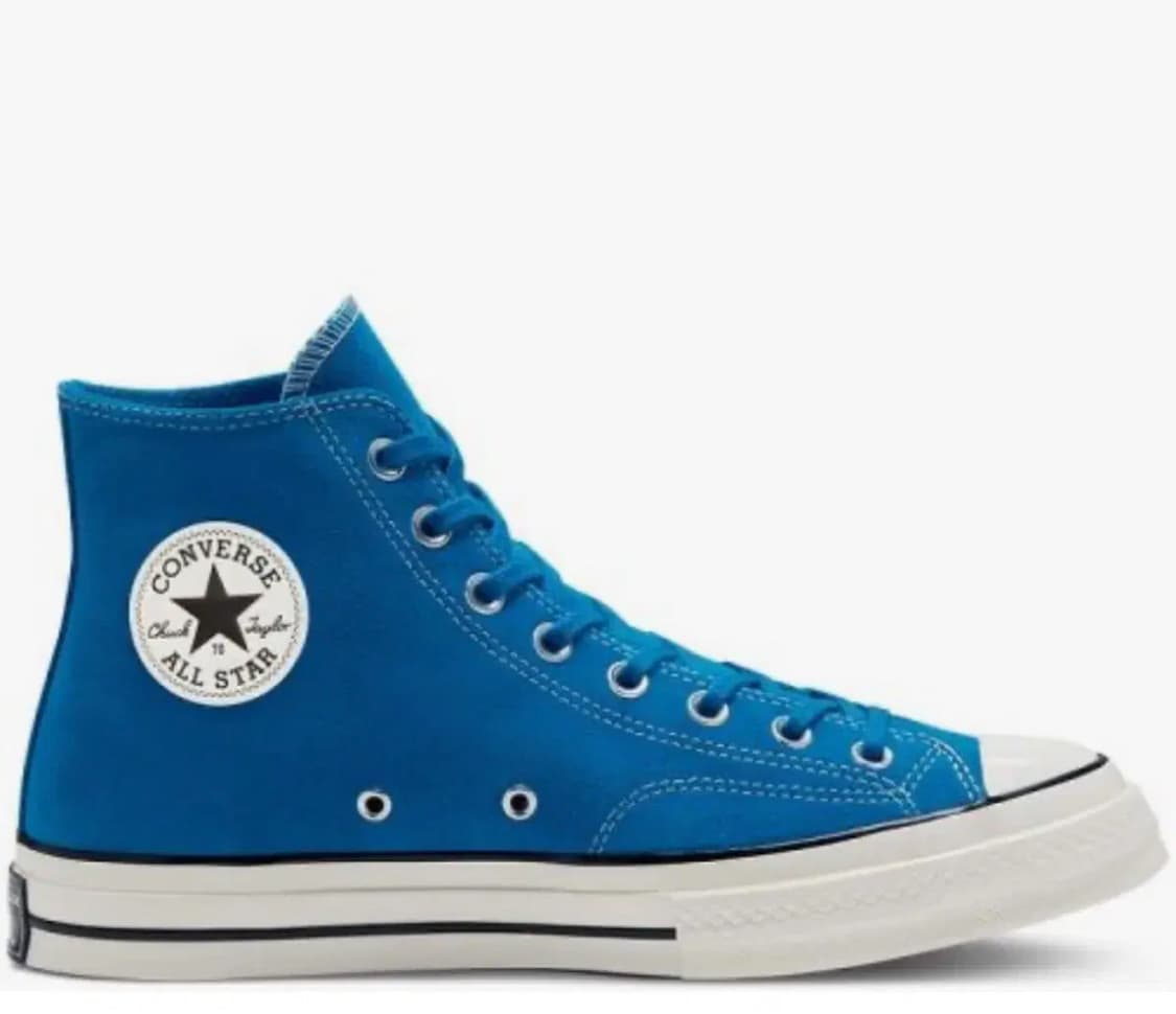컨버스 하이 1970s 스웨이드 블루 230 판매 상품이미지8