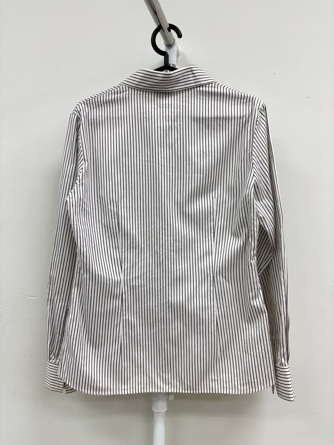 빈티지 브라운 프릴 블라우스 셔츠 상품이미지8