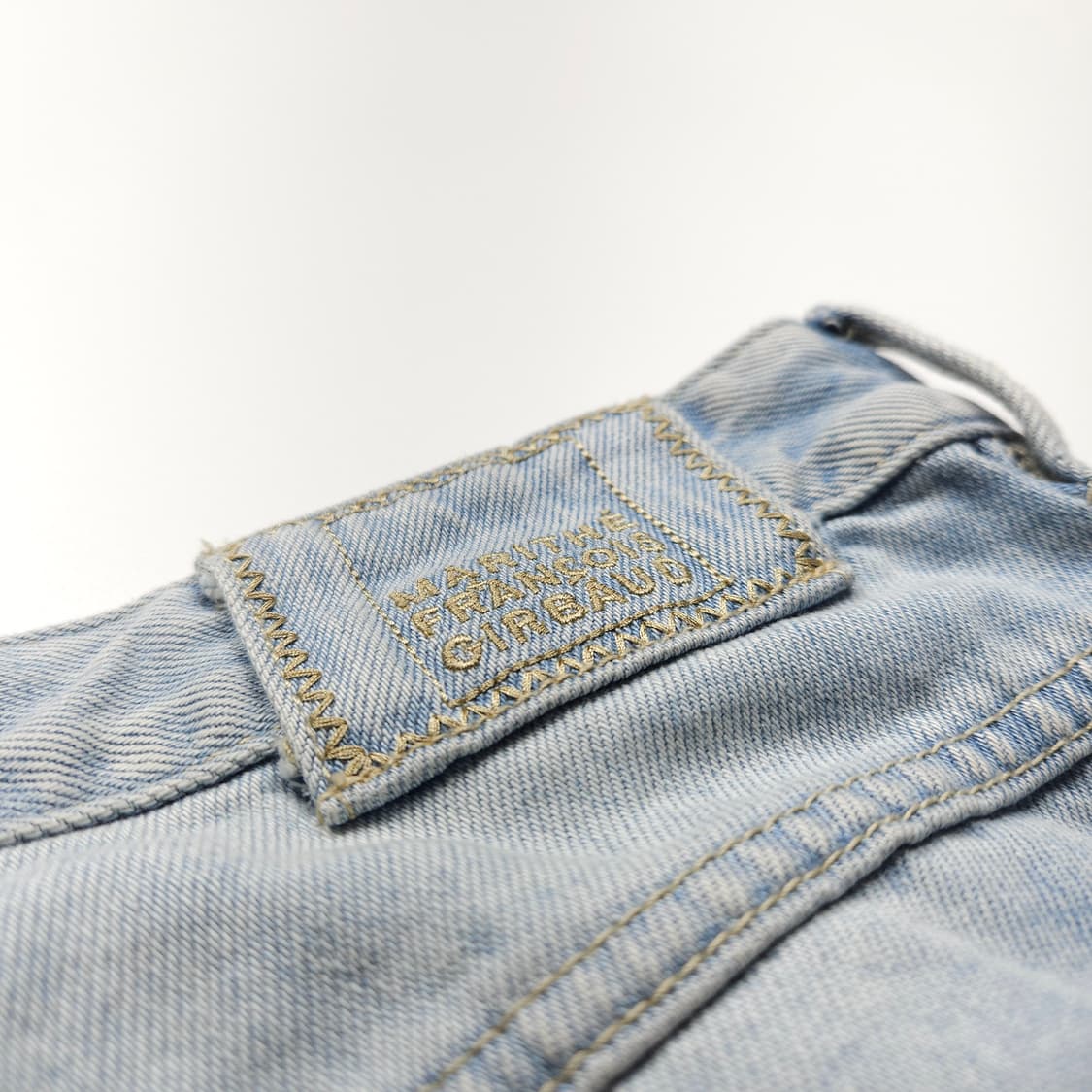 마리떼 프랑소와저버 디스트로이드 와이드 데님 팬츠 (28) 상품이미지4