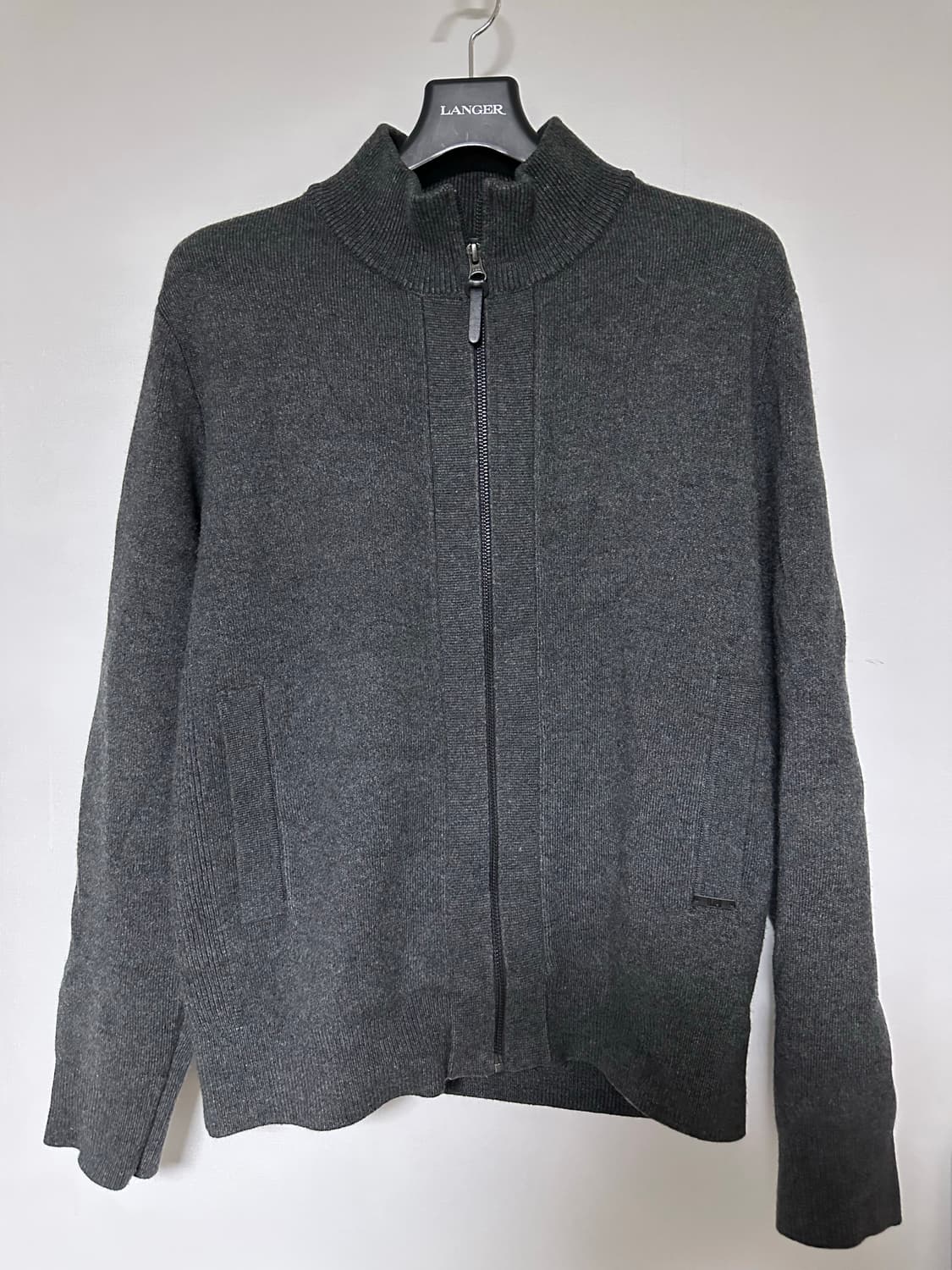 블랙라벨 남성 니트 집업 가디건 상품이미지1