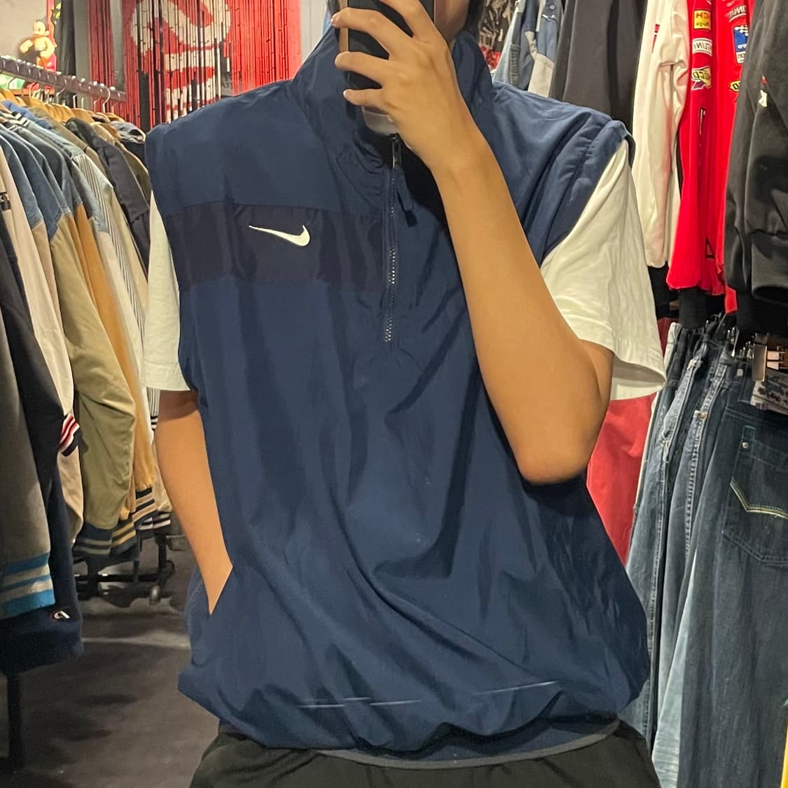 [IM] NIKE 나이키 네이비 웜업(조끼 가능) 상품이미지6