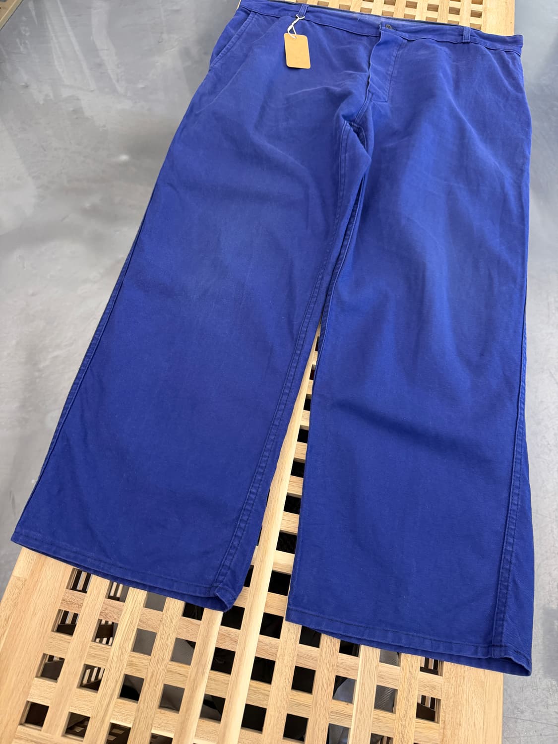 OLD VINTAGE PURPLE NAVY FRENCH 프렌치워크팬츠 상품이미지6