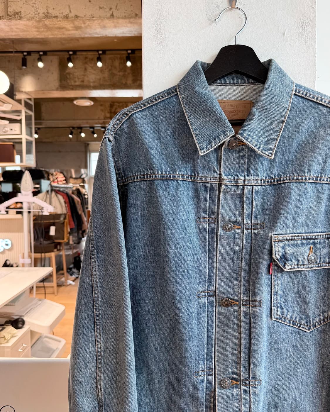 리바이스 70502 데님 트러커 자켓  상품이미지4