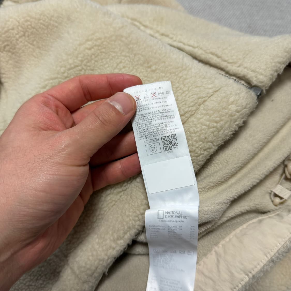 내셔널지오그래픽 뽀글이 플리스 자켓 상품이미지6