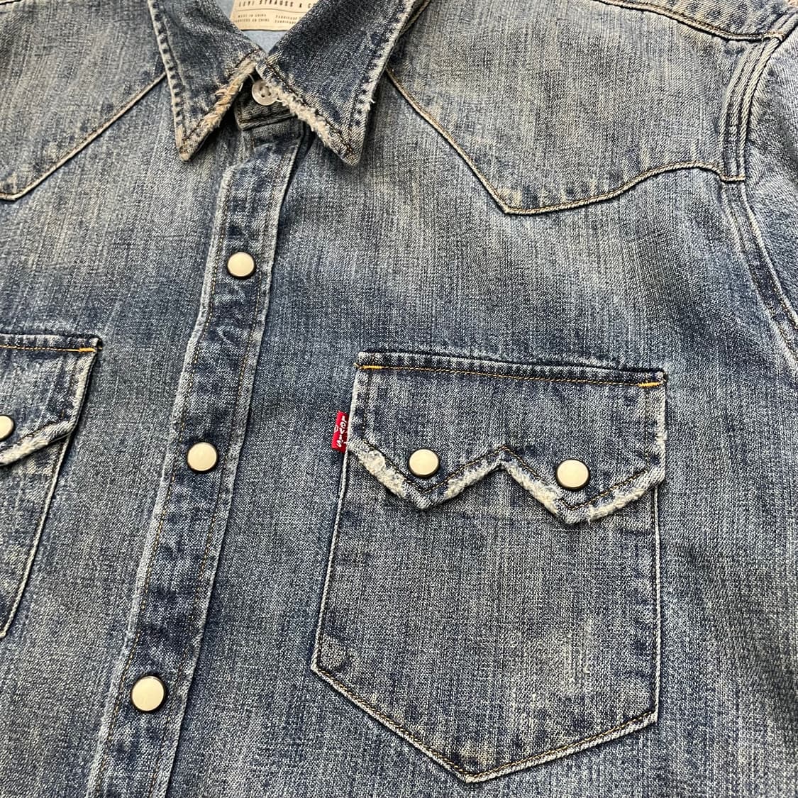 리바이스 데님 웨스턴 셔츠 상품이미지2