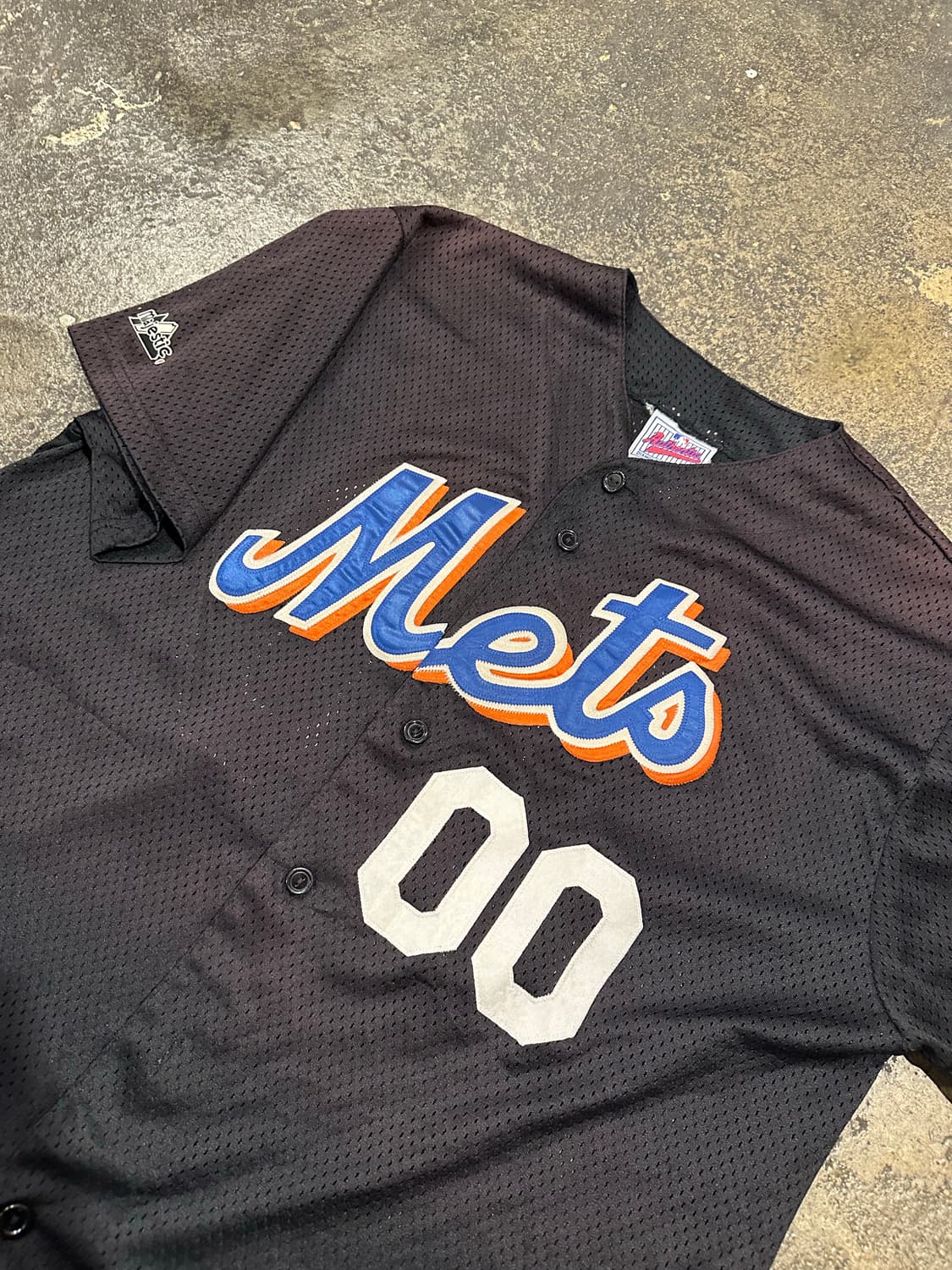 빈티지 00s 뉴욕 메츠 베이스볼 져지  상품이미지2