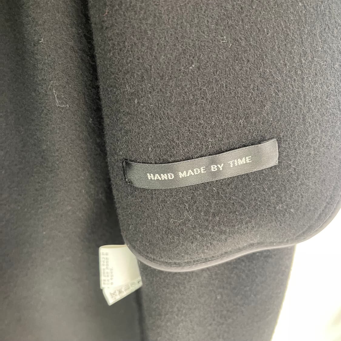 타임 TIME 캐시미어 혼방 민소매 롱 코트  상품이미지6