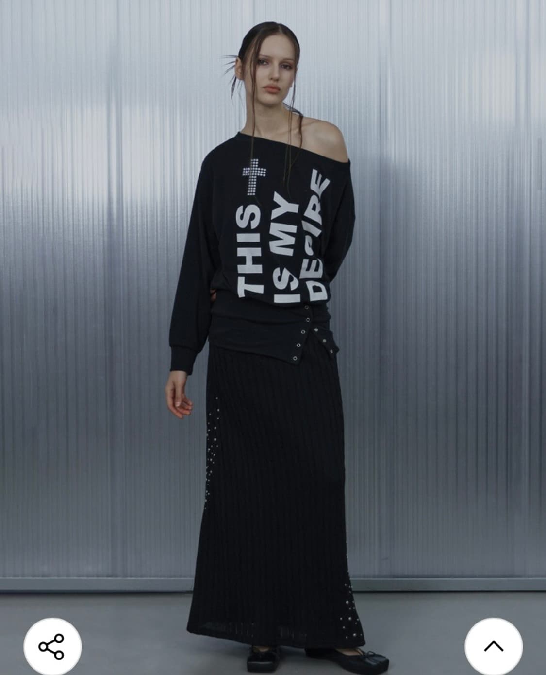 셋업엑스이 오프숄더 상품이미지2