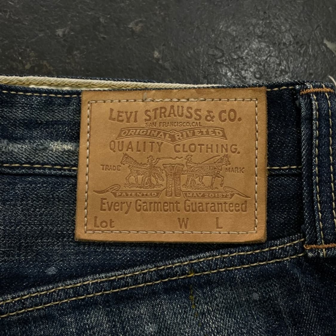 33 리바이스 505 데미지 데님팬츠 상품이미지5