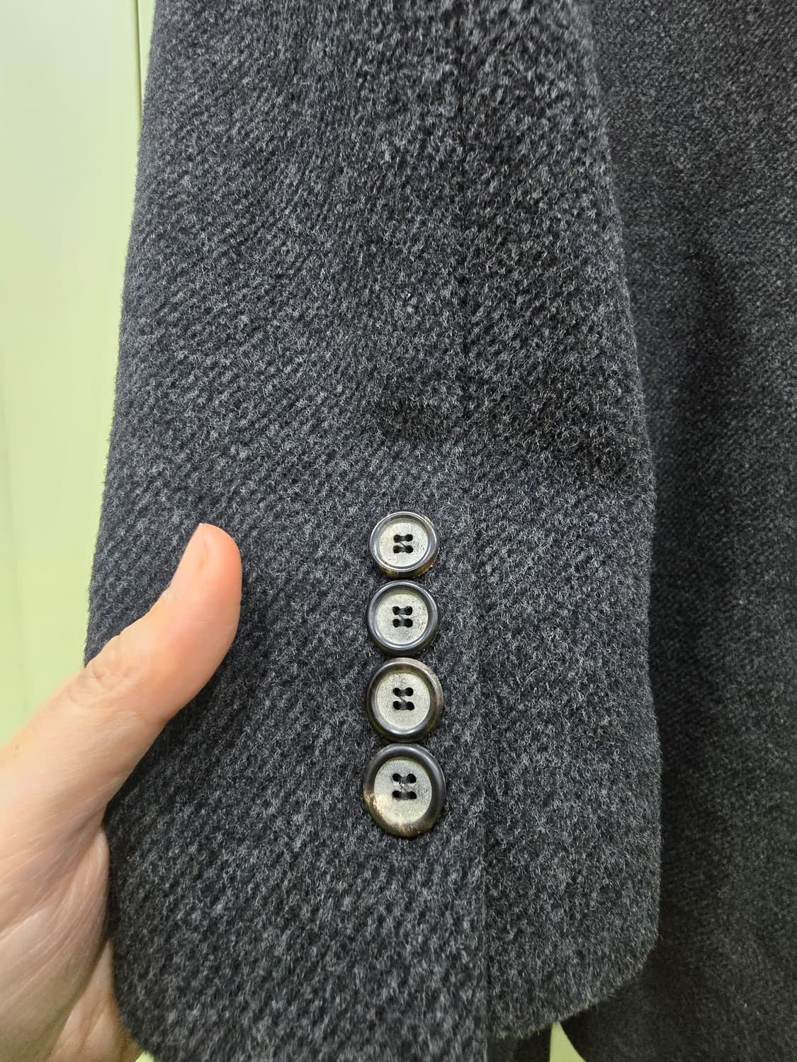 리버클래시의 감각적인 미니멀 울 코트 상품이미지8