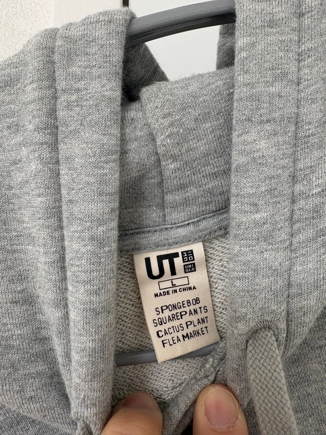 유니클로 cpfm 스펀지밥 후드 L 상품이미지2