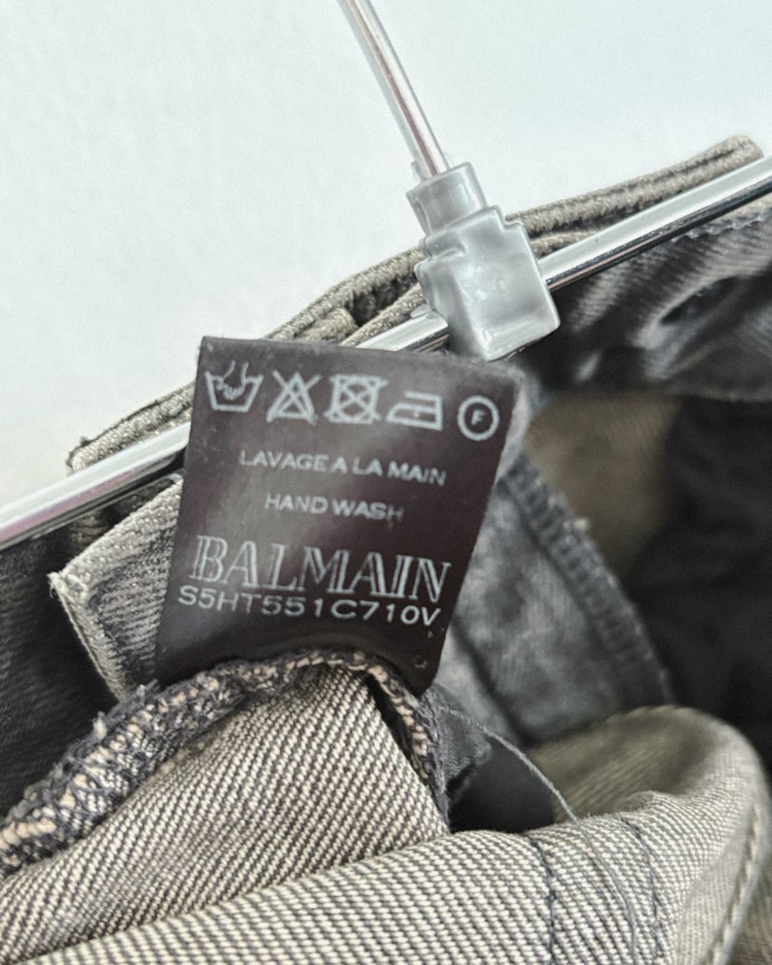 발망 더스티 디스트로이드 바이커 데님 상품이미지6