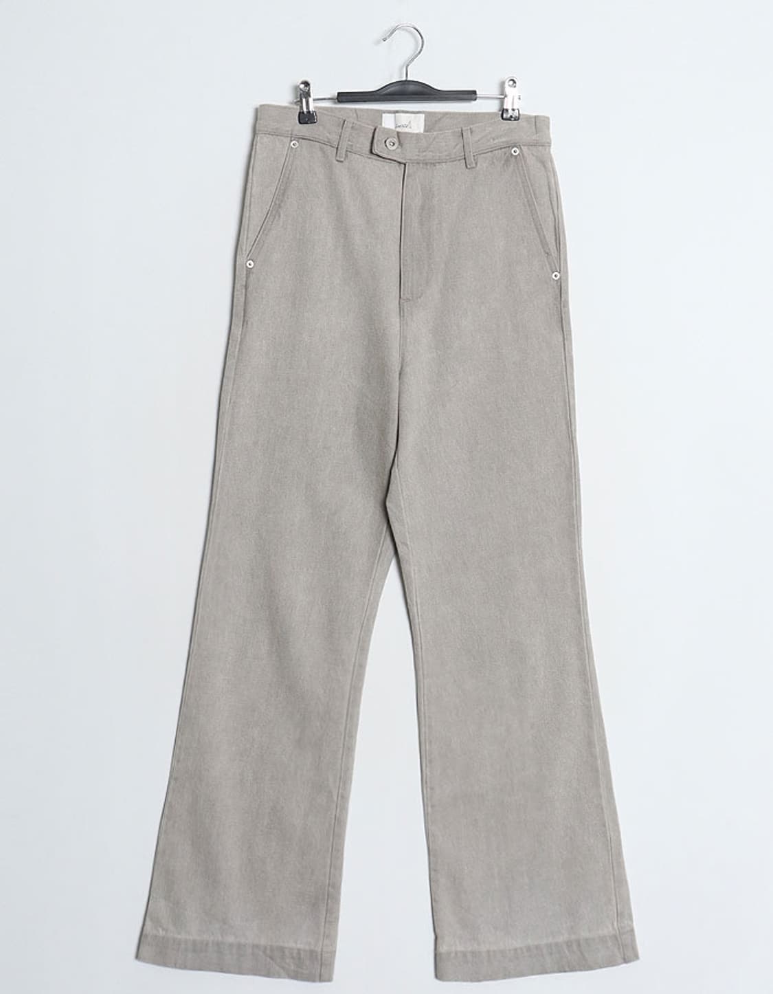 Soerte Wide Straight Flared Denim Pant  상품이미지1