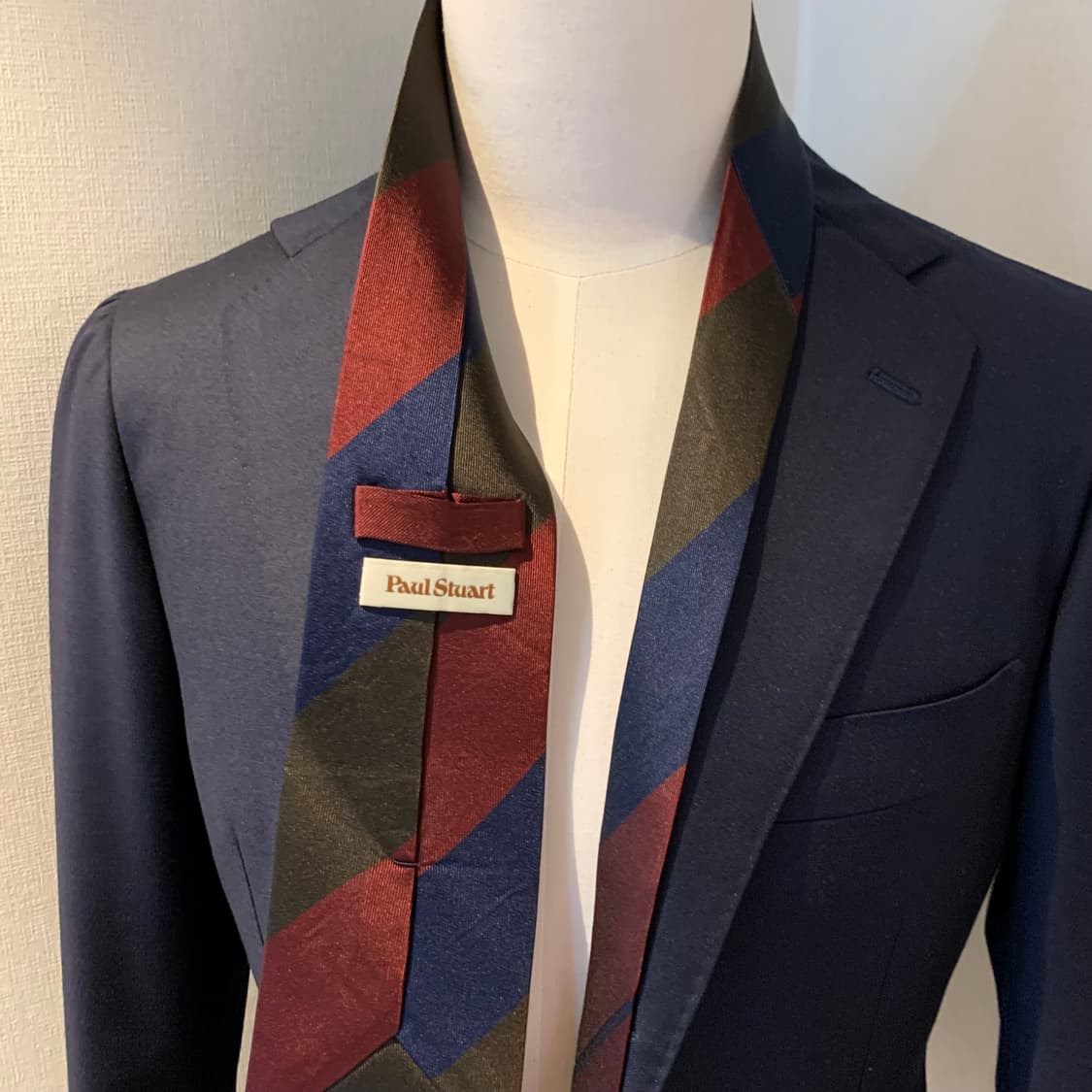 폴스튜어트 레지멘탈 클래식 정장넥타이 최상급 100실크 A+등급 상품이미지2