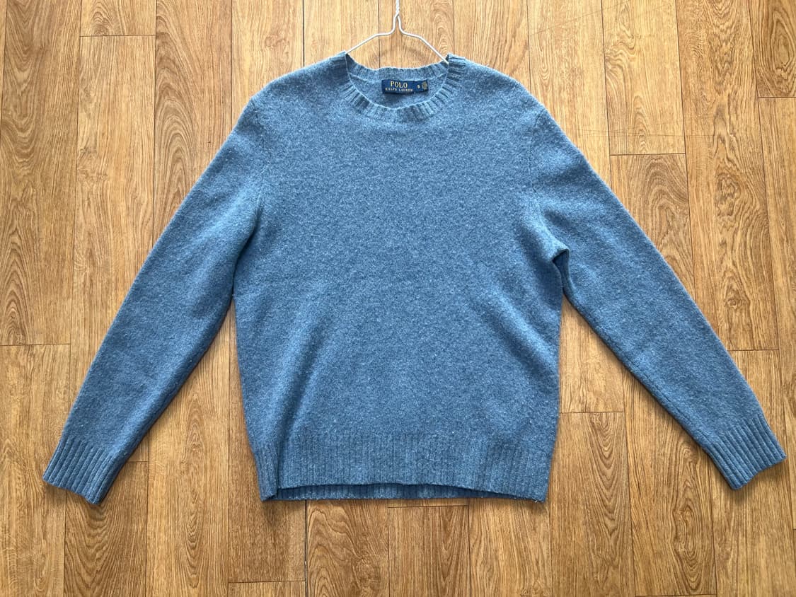 폴로 랄프로렌 울 캐시미어 크루넥 니트 상품이미지1