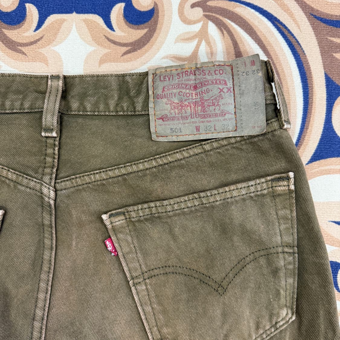 (30)00s 리바이스 501 데님팬츠(made in usa) 상품이미지2