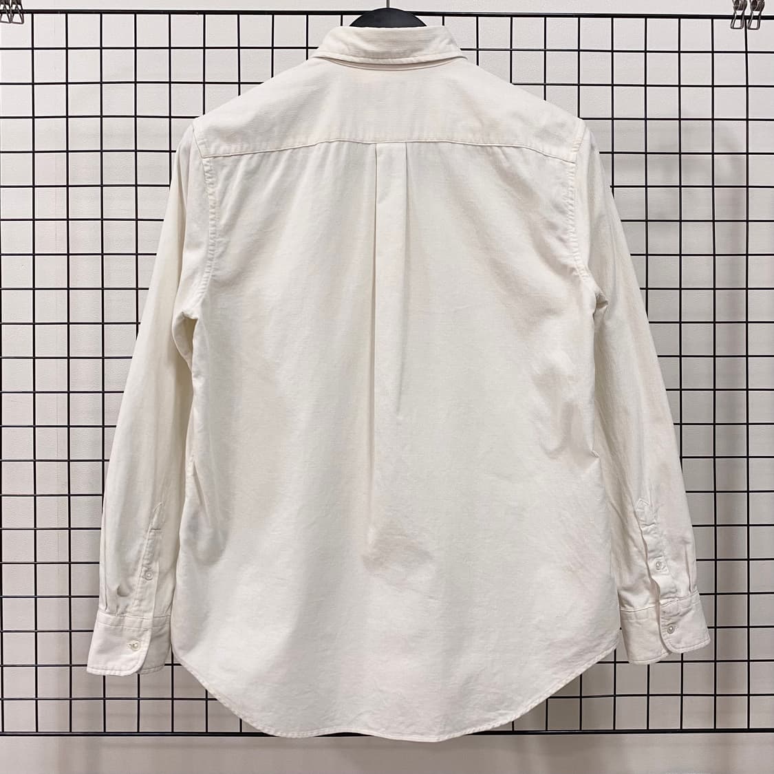 폴로 랄프로렌 QR신형 코듀로이 셔츠 아이보리 상품이미지2