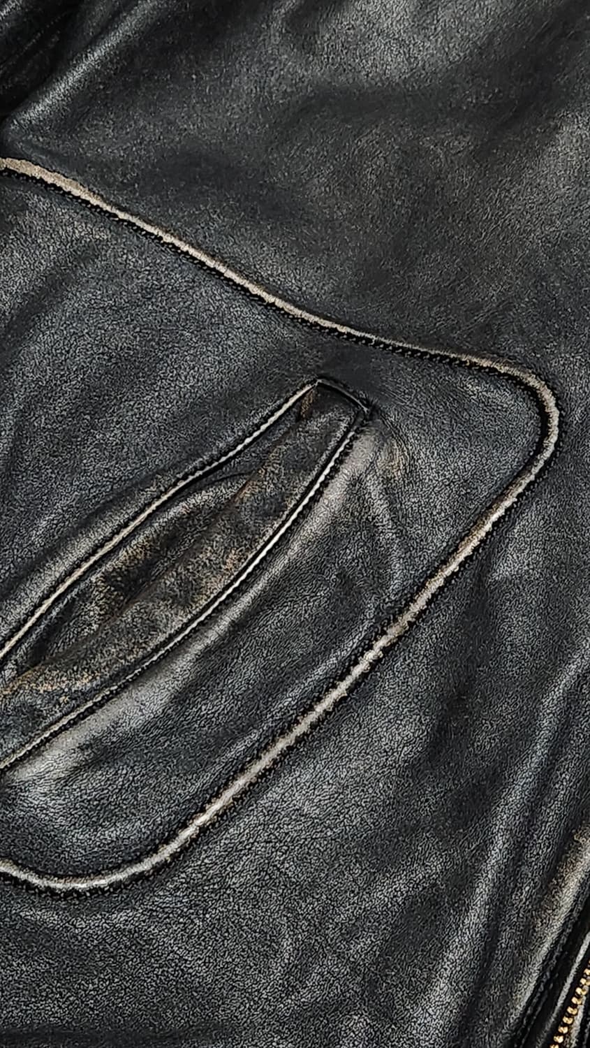 [2] 오토매틱 포 더 피플 파이핑 레더 자켓 mk2 25fw 상품이미지6