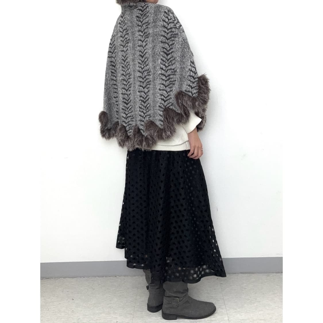 빈티지 판쵸 케이프 망토 상품이미지3