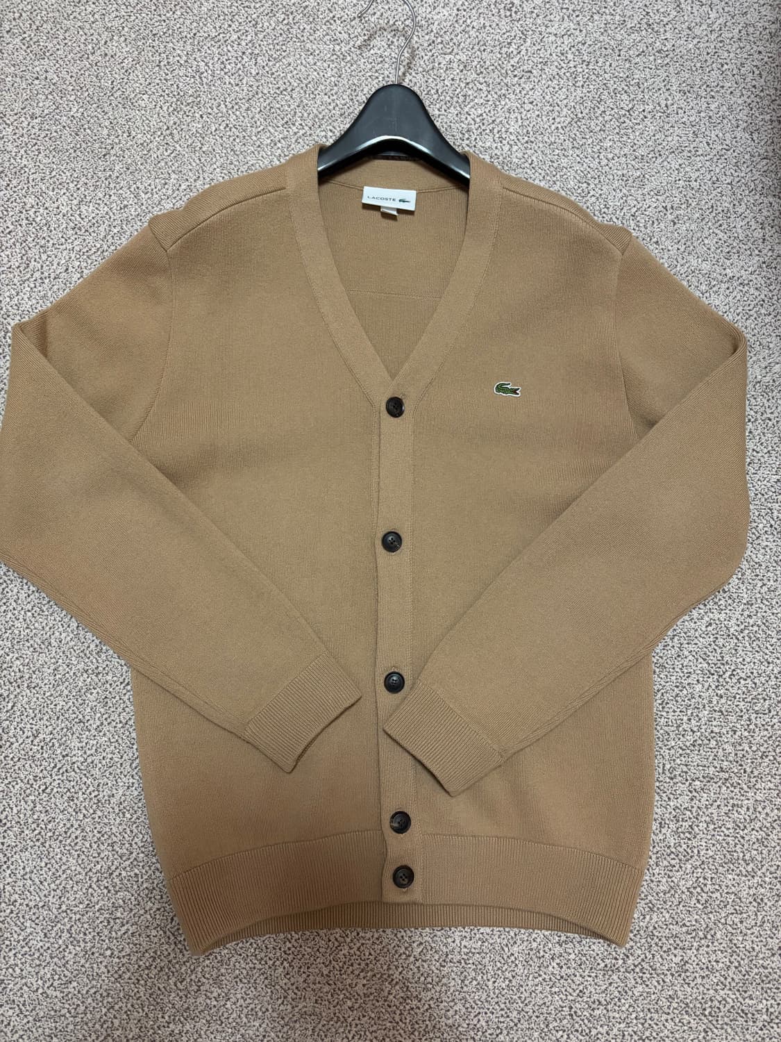 라코스테 남성 울 가디건 S사이즈 상품이미지1