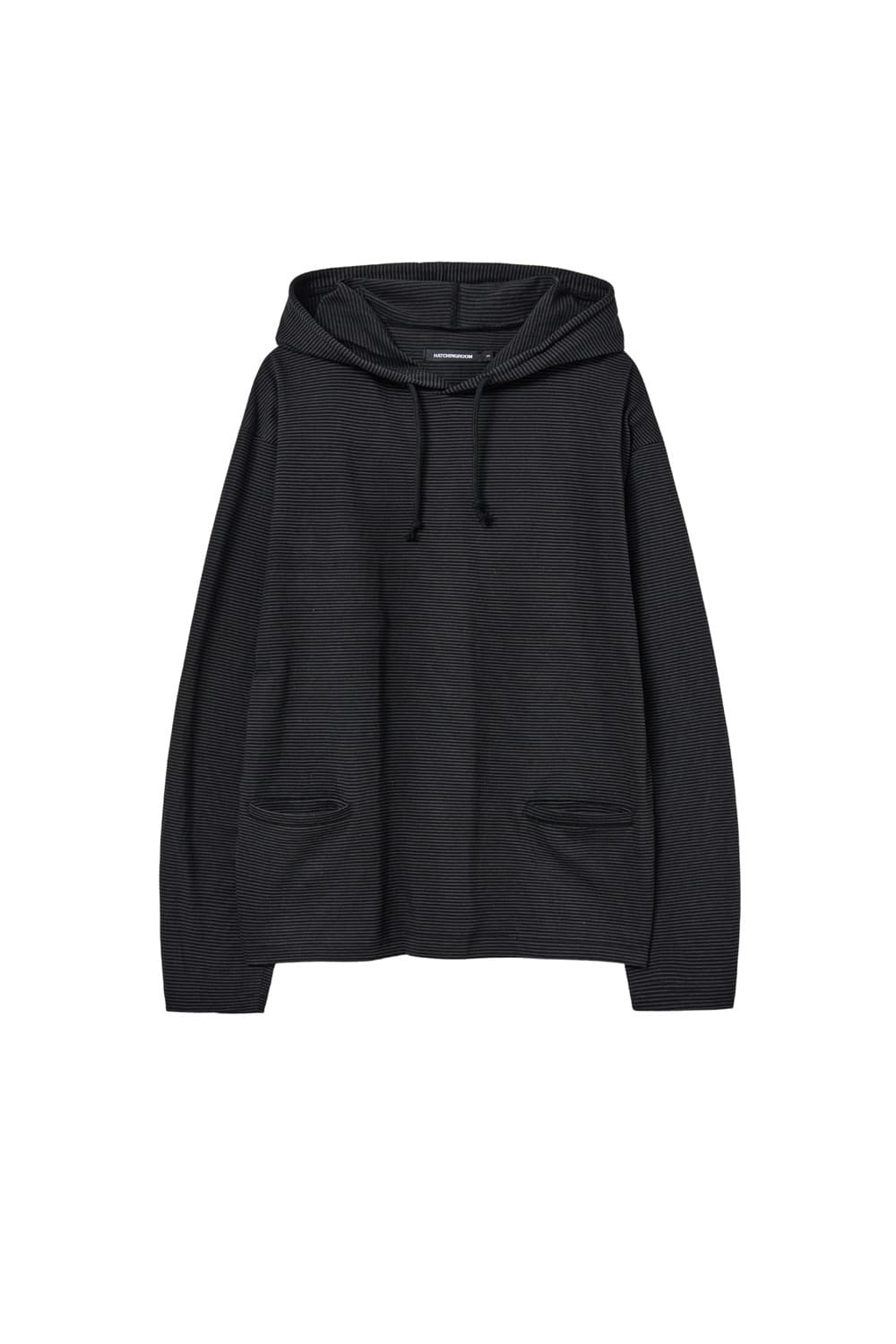 해칭룸 Stripe Hoodie Black 상품이미지1