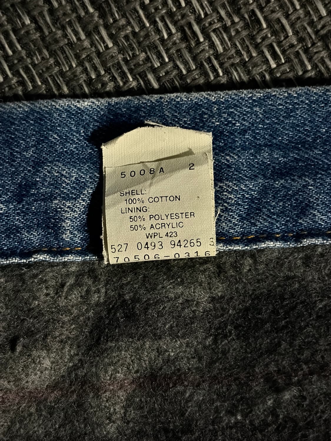 90s 리바이스 트러커 70505 USA🇺🇸 상품이미지6