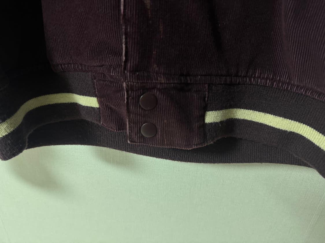 스투시 기본 SS 버건디 코듀로이 자켓 상품이미지3