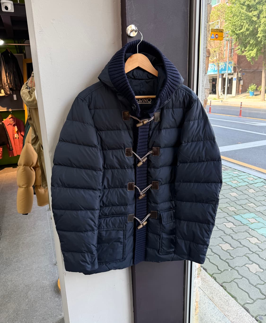 100~105/ 에르노 구스다운 더플 패딩코트 상품이미지3