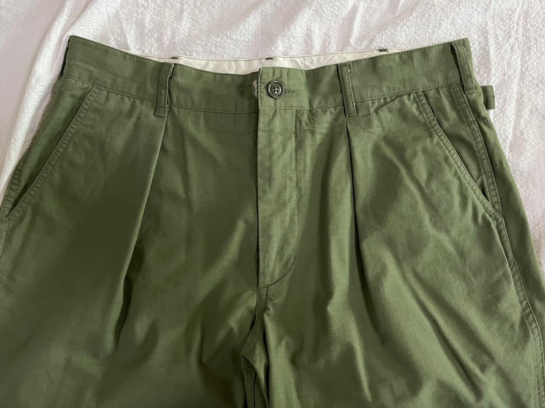 (M)엔지니어드가먼츠 그라운드 팬츠 (올리브) 상품이미지3