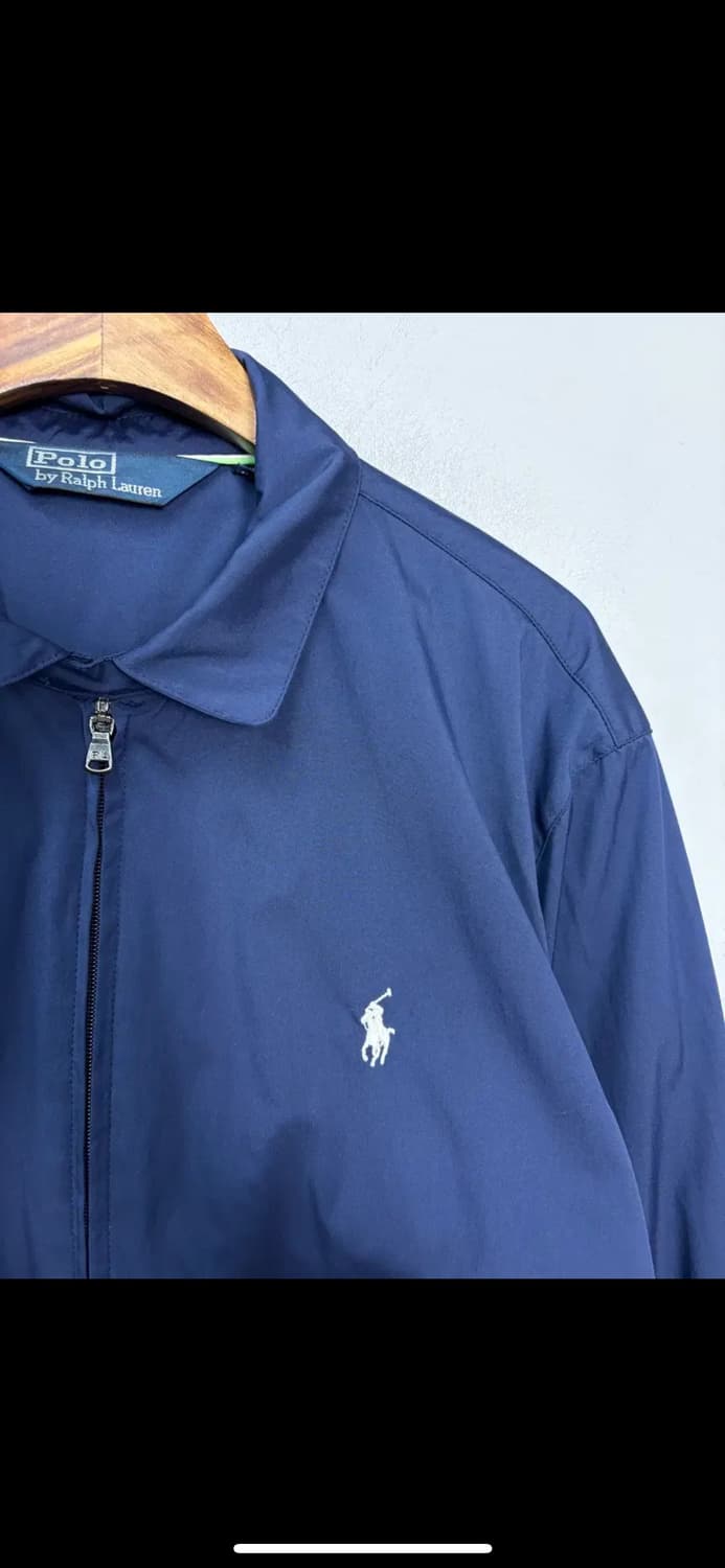 폴로랄프로렌 우븐 나일론 자수 투웨이 네이비 윈드브레이커 자켓 H2084 상품이미지3