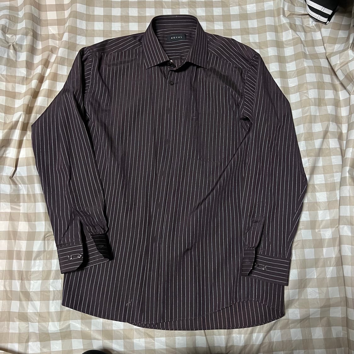 ROYAL 스프라이트 셔츠 95 긴팔 티셔츠 단가라 로얄 상품이미지1