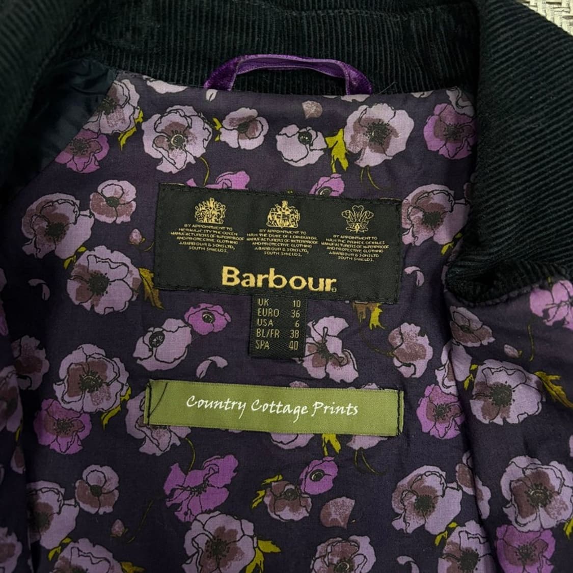 바버 헌팅자켓 v1285 상품이미지6