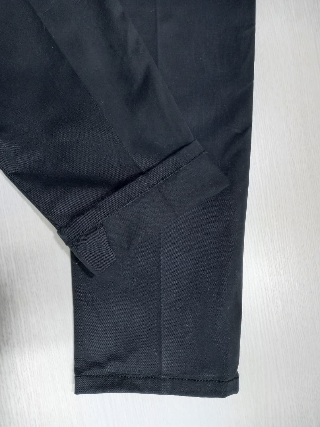 34 Theory 봄여름용 스판 슬림일자 치노 블랙 34-554 상품이미지5