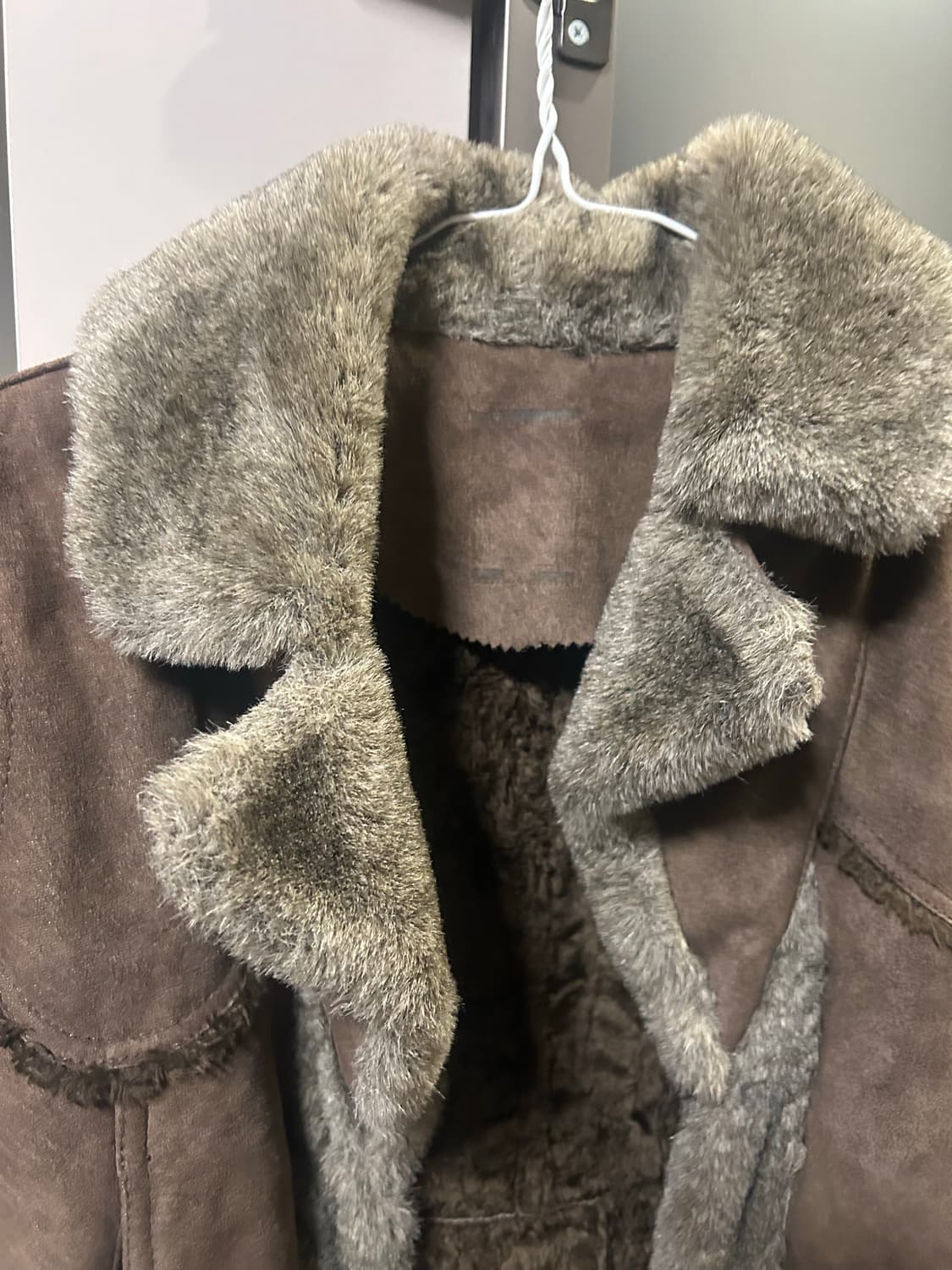 빈티지 퍼 크롭 무스탕  상품이미지4