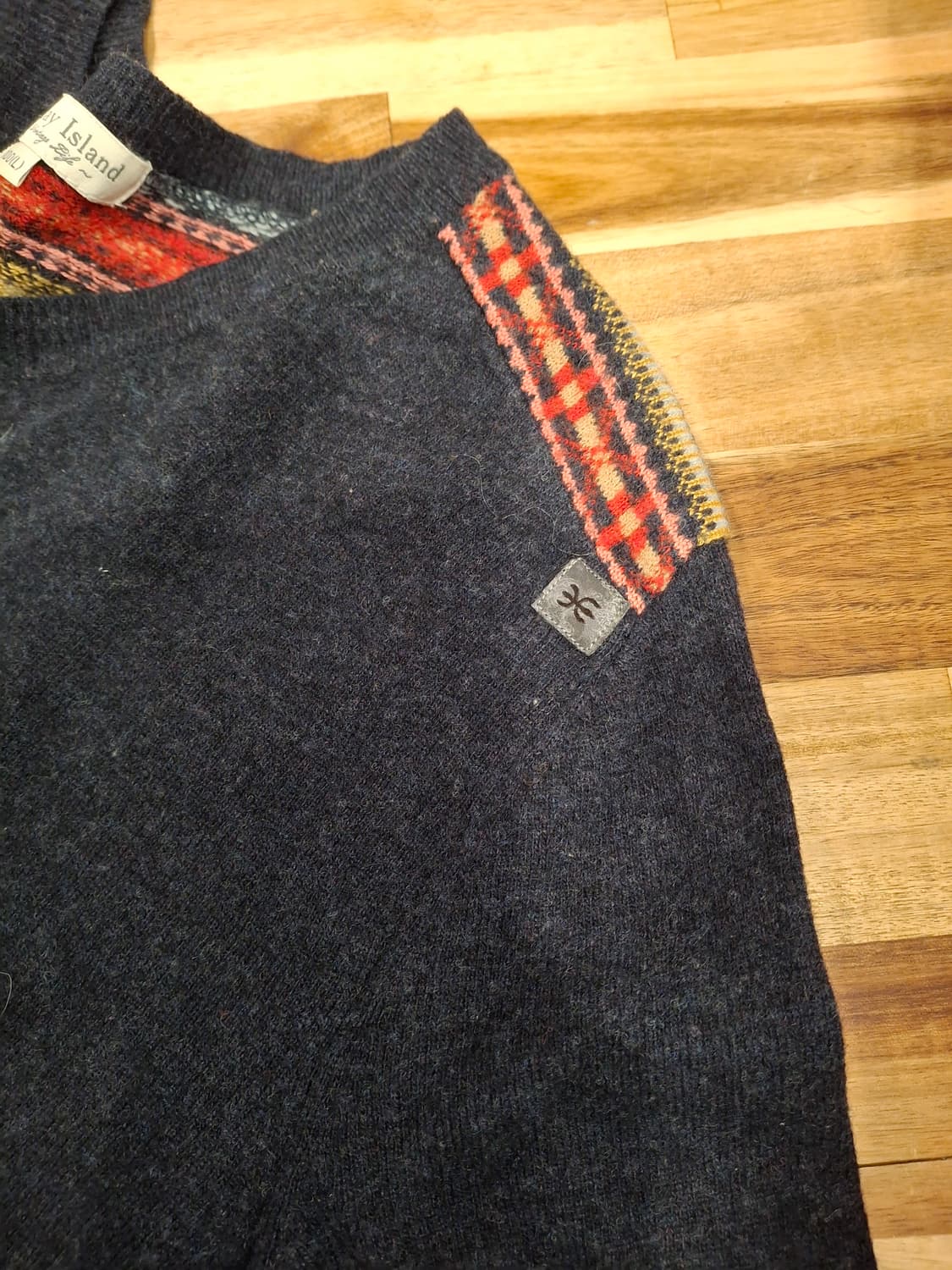 (마지막특가) 써스데이아일랜드 에스닉패턴 니트 L 상품이미지3