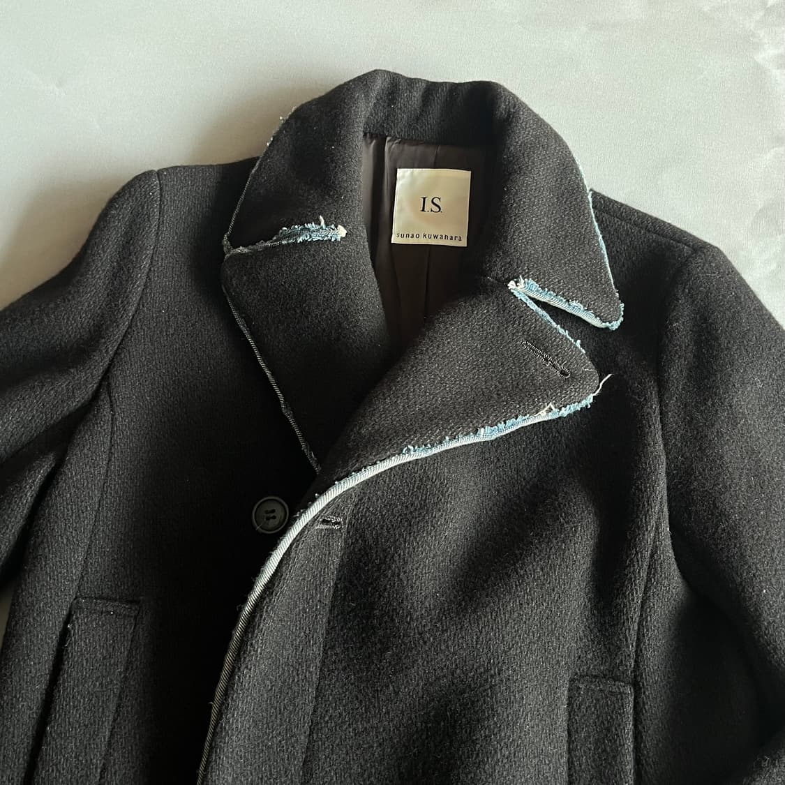 스나오 쿠와하라 데님디테일 코트 상품이미지7