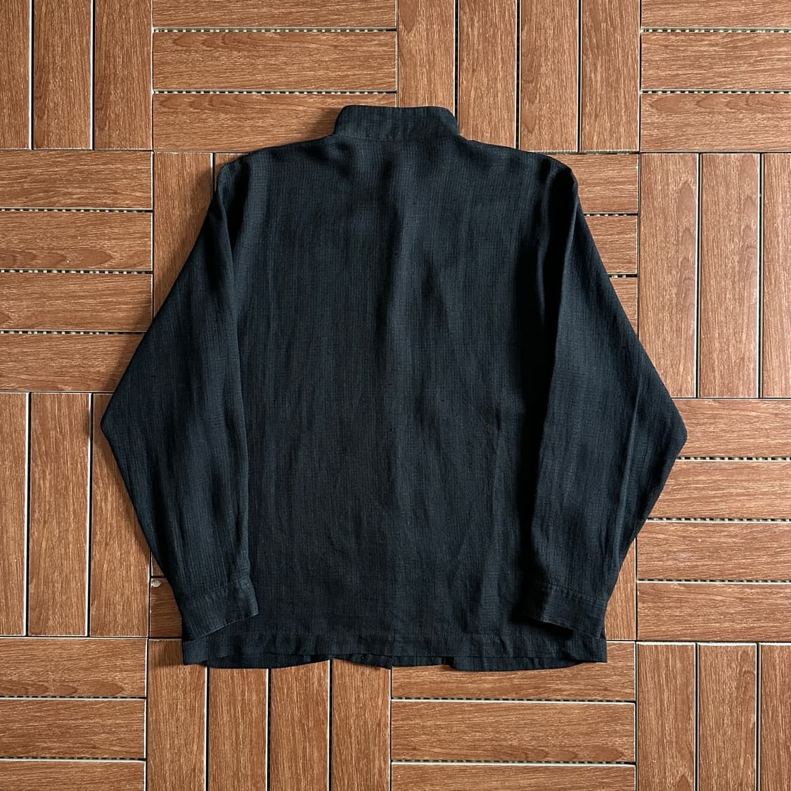 80’s Issey Miyake silk blouse shirts 상품이미지2