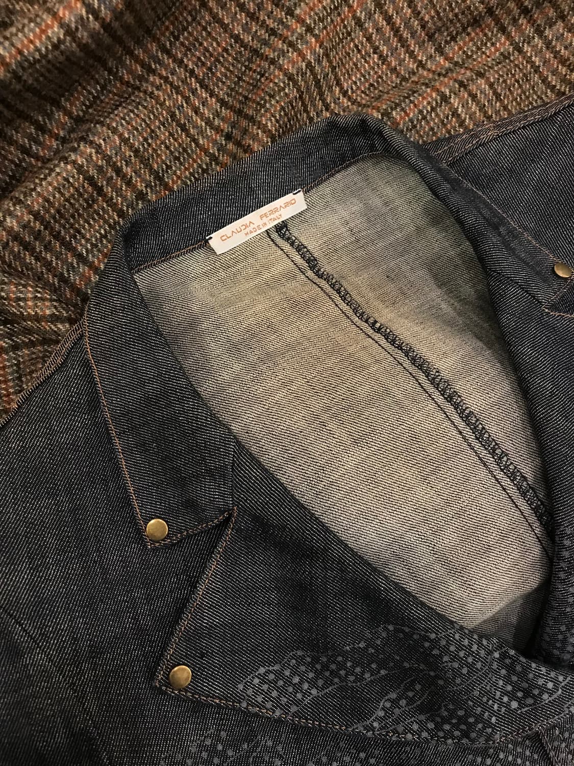 인디고 데님 자켓 상품이미지9