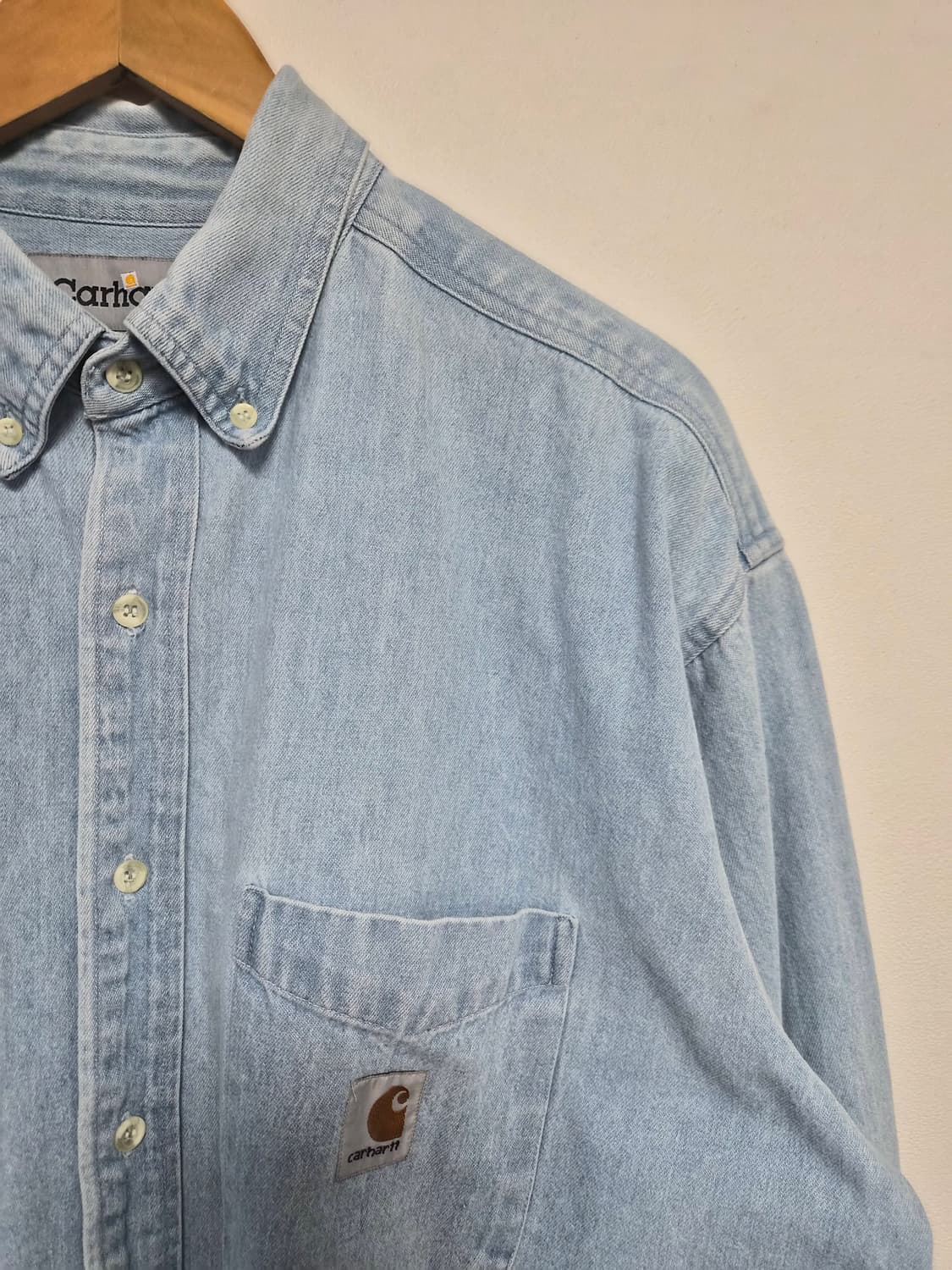 칼하트Carhartt 데님 셔츠 L사이즈 - S278 상품이미지3