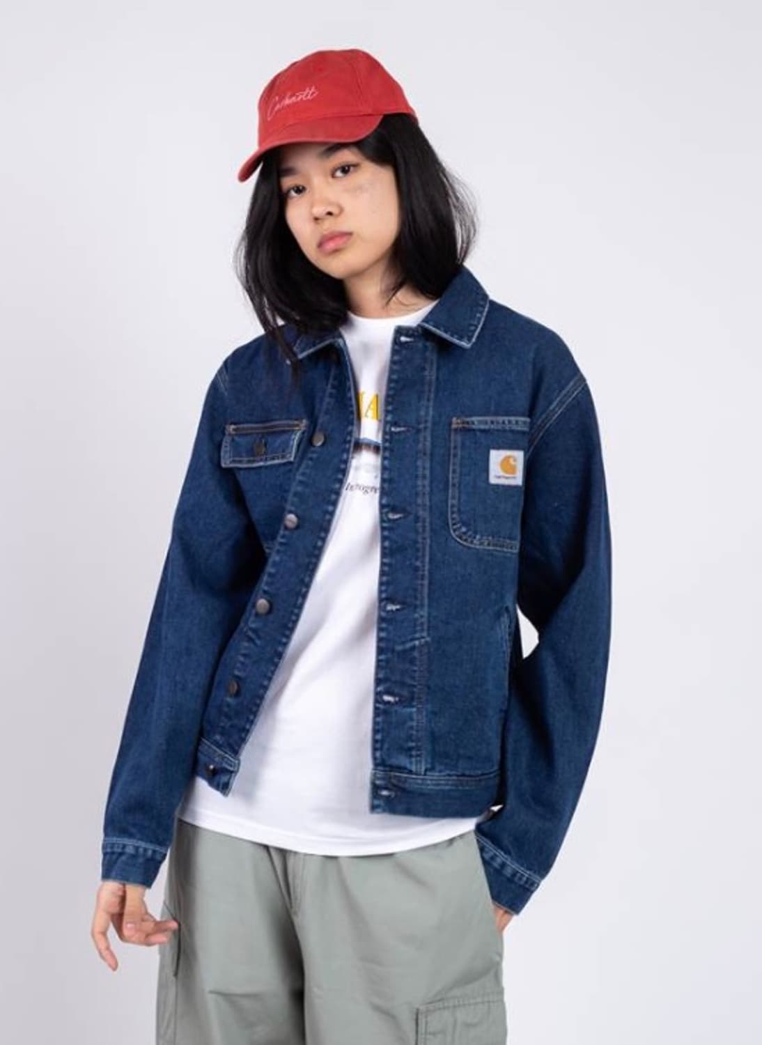 칼하트 윕 wip 데님 청 자켓 M 상품이미지7