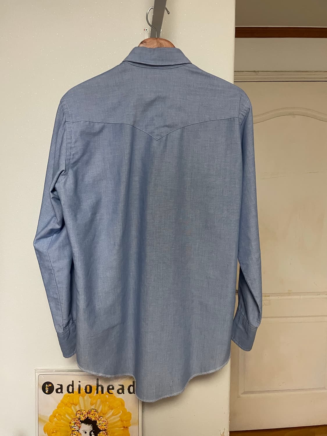 70s 빈티지 랭글러 웨스턴셔츠 made in usa 상품이미지5