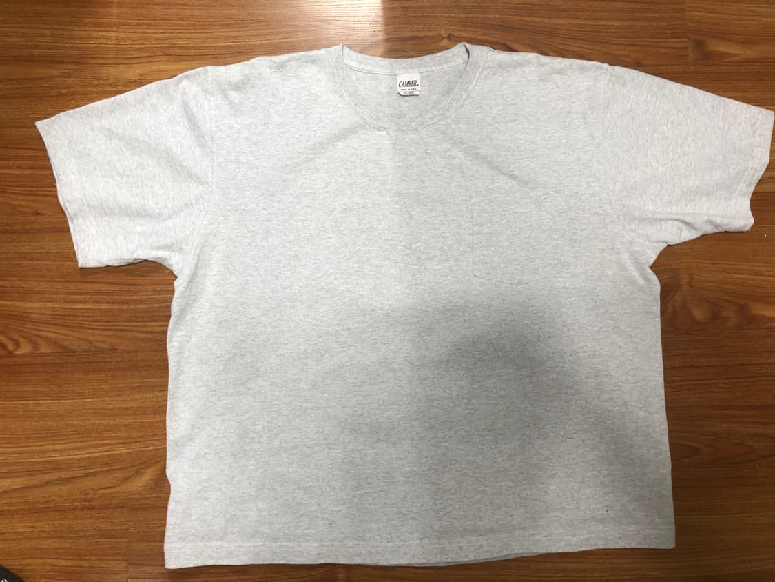 캠버 Max Weight 8oz 티셔츠 made in usa 상품이미지2