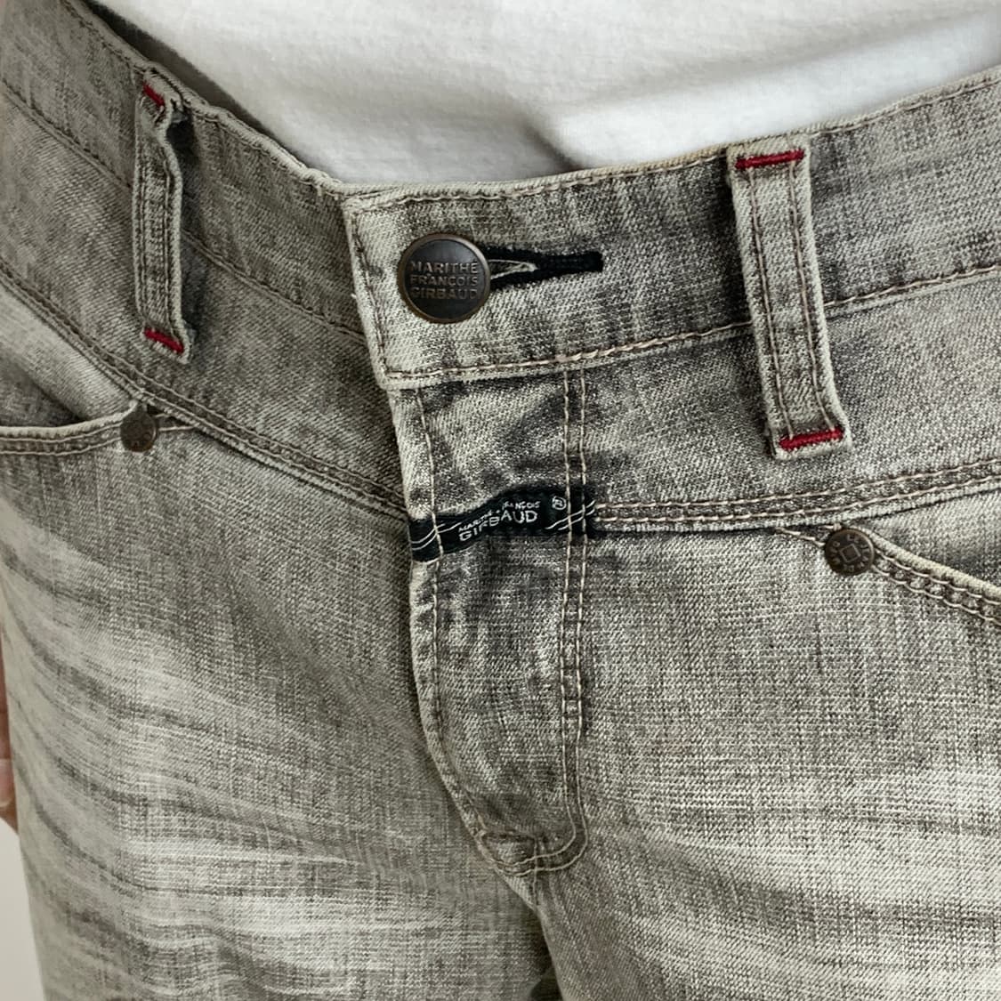 마리떼 프랑소와 저버 3D 플레어핏 데님 팬츠 상품이미지5