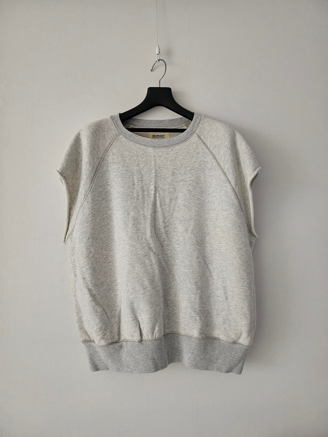 빔즈 beams 스웻 슬리브리스
 상품이미지1